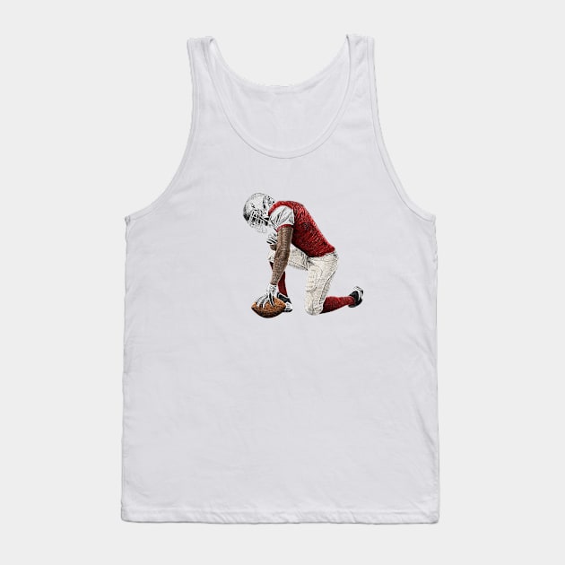 American football Tank Top by sibosssr